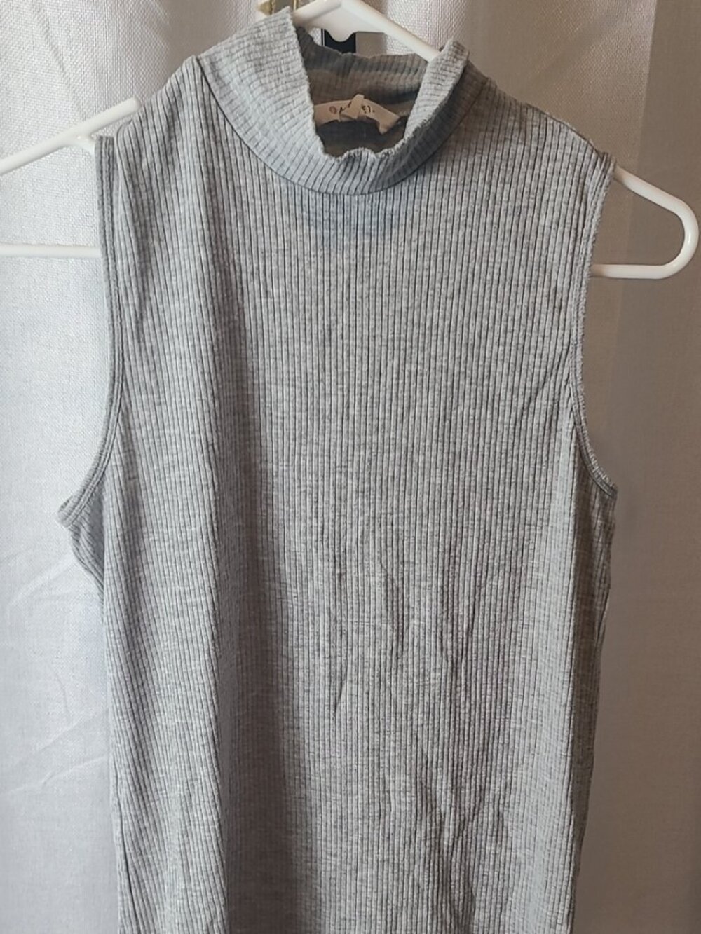 Neck Tank Grey Size Med